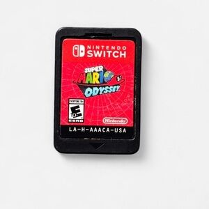 “Super Mario Odyssey” Game cartridge for the Nintendo Switch